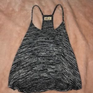 Hollister high-low crop top